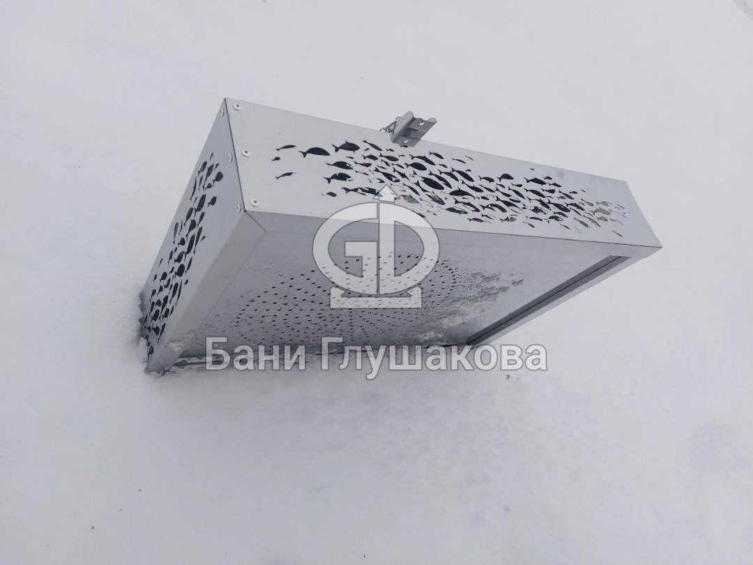 Обливное устройство «Обливасту №6» 25л в металлической оправе «Рыбка ...